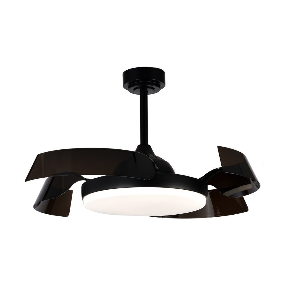 CristalRecord Deckenventilator Batan WIFI Ø 107 cm schwarz