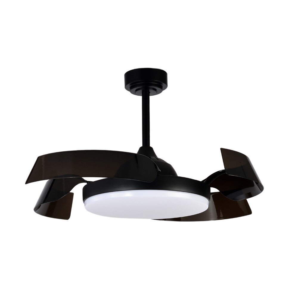 CristalRecord Deckenventilator Batan WIFI Ø 107 cm schwarz