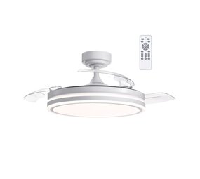 CristalRecord Deckenventilator Moss Ø 106 cm weiß CristalRecord Deckenventilator Moss Ø 106 cm weiß