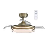 CristalRecord Deckenventilator Moss Ø 106 cm Bronze