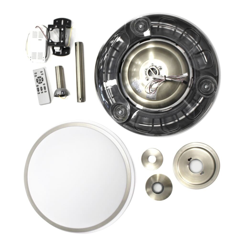 CristalRecord Deckenventilator Moss Ø 106 cm Chrom matt CristalRecord Deckenventilator Moss Ø 106 cm Chrom matt