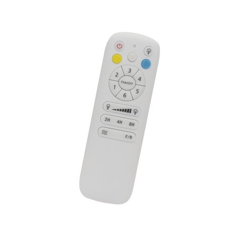 CristalRecord Deckenventilator Set Ø 120 cm Holz schwarz