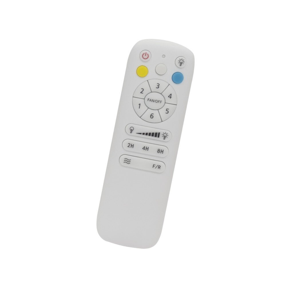 CristalRecord Deckenventilator Set Ø 120 cm Holz weiß