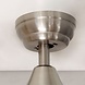 CristalRecord Deckenventilator Yenbig Ø 152 cm aus dunklem Holz Chrom matt CristalRecord Deckenventilator Yenbig Ø 152 cm aus dunklem Holz Chrom matt