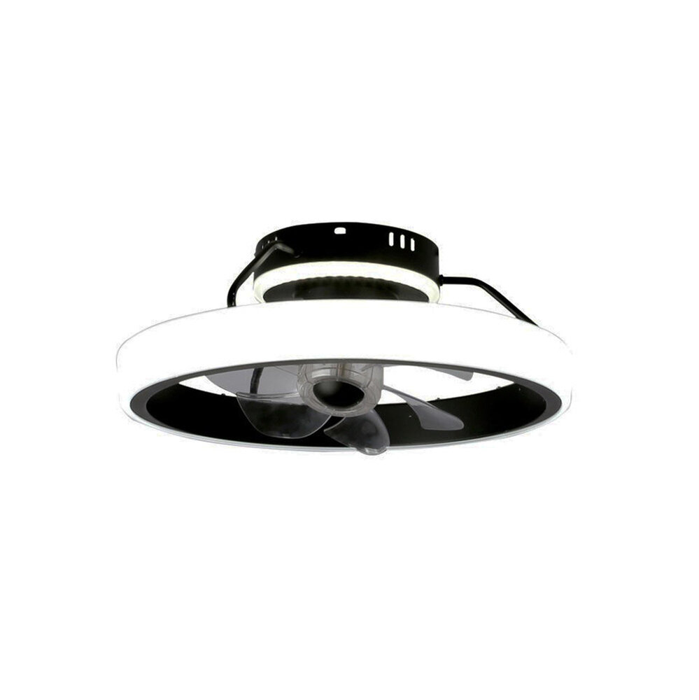 CristalRecord Deckenventilator Dinirot Ø 50 cm schwarz CristalRecord Deckenventilator Dinirot Ø 50 cm schwarz