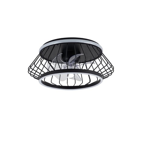CristalRecord Deckenventilator Cobra Ø 50 cm schwarz