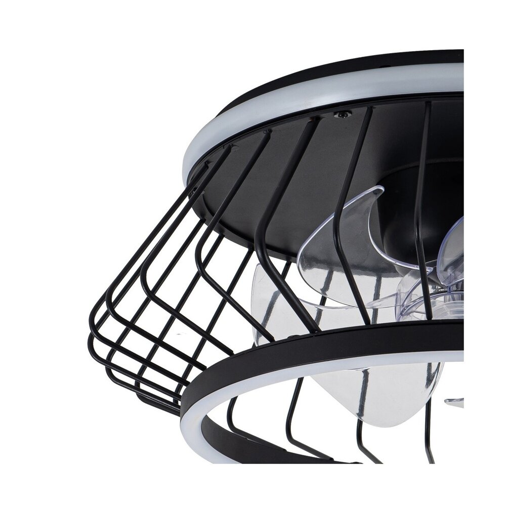 CristalRecord Deckenventilator Cobra Ø 50 cm schwarz