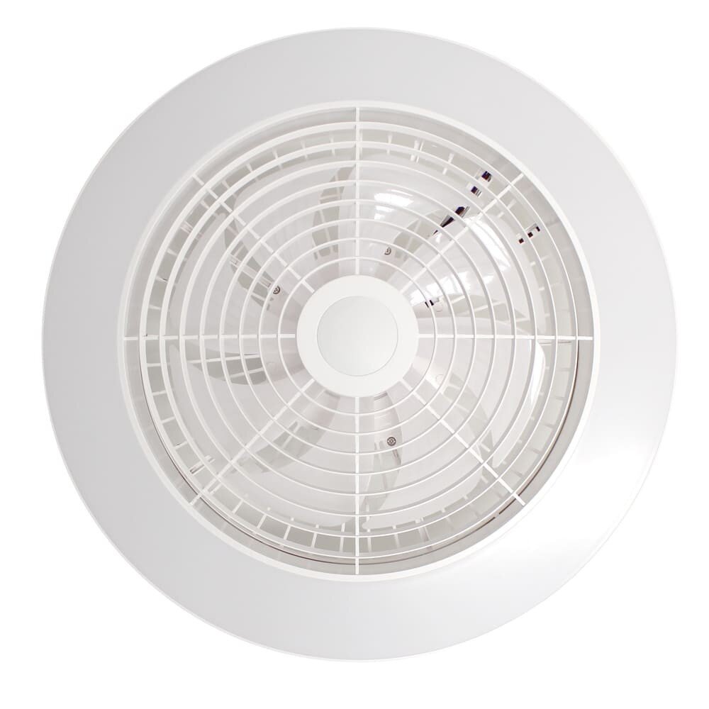 CristalRecord Deckenventilator Moli WIFI Ø 50 cm RGB weiß