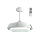 CristalRecord Deckenventilator Batan WIFI Ø 107 cm weiß