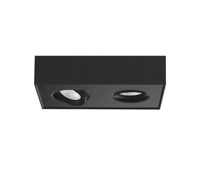 Artdelight Spot Brooklyn 2-Licht Dim-To-Warm schwarz Artdelight Spot Brooklyn 2-Licht Dim-To-Warm schwarz