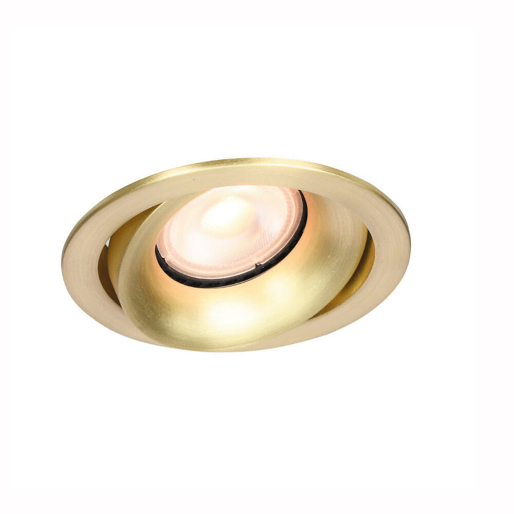 Artdelight Einbaustrahler Alice Ø 9 cm GU10 matt gold