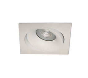 Artdelight Einbaustrahler Alice quadratisch 9 cm GU10 weiß