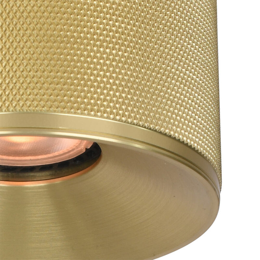 Artdelight Deckenleuchte Costa Ø 10,5 cm GU10 matt gold Artdelight Deckenleuchte Costa Ø 10,5 cm GU10 matt gold