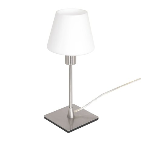 Steinhauer Tischleuchte Ancilla H 33 cm Chrom matt Steinhauer Tischleuchte Ancilla H 33 cm Chrom matt
