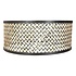 Lampenschirm Bamboo Ø 50 cm E27 schwarz beige Lampenschirm Bamboo Ø 50 cm E27 schwarz beige