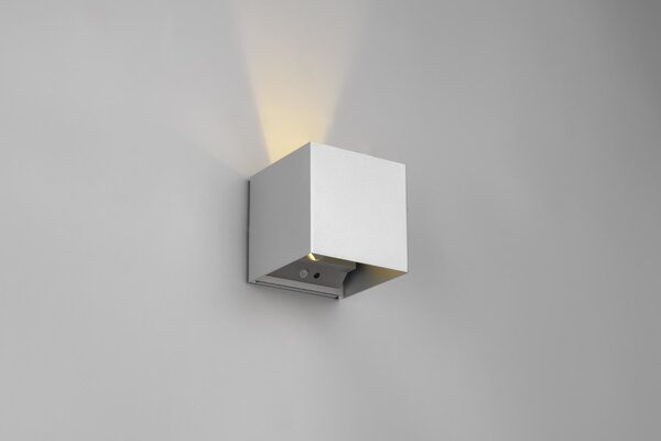 Trio Leuchten Wandleuchte Talent 10x10 cm wiederaufladbar grau Trio Leuchten Wandleuchte Talent 10x10 cm wiederaufladbar grau