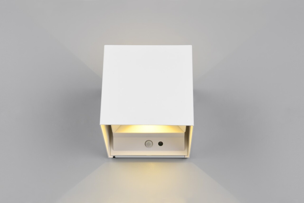 Trio Leuchten Wandleuchte Talent 10x10 cm wiederaufladbar weiß Trio Leuchten Wandleuchte Talent 10x10 cm wiederaufladbar weiß