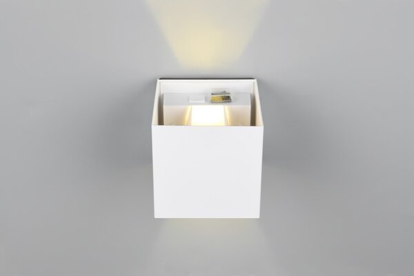 Trio Leuchten Wandleuchte Talent 10x10 cm wiederaufladbar weiß Trio Leuchten Wandleuchte Talent 10x10 cm wiederaufladbar weiß