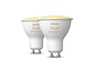 HUE Leuchtmittel GU10 400 Lumen Weißes Ambiente 2er Pack HUE Leuchtmittel GU10 400 Lumen Weißes Ambiente 2er Pack