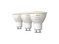 HUE Leuchtmittel GU10 400 Lumen Weißes Ambiente 3er Pack HUE Leuchtmittel GU10 400 Lumen Weißes Ambiente 3er Pack