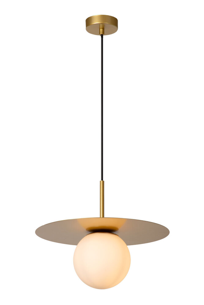 Lucide HAILEY - Hängeleuchte - Ø 35 cm - 1xG9 - Matt Gold / Messing Lucide HAILEY - Hängeleuchte - Ø 35 cm - 1xG9 - Matt Gold / Messing