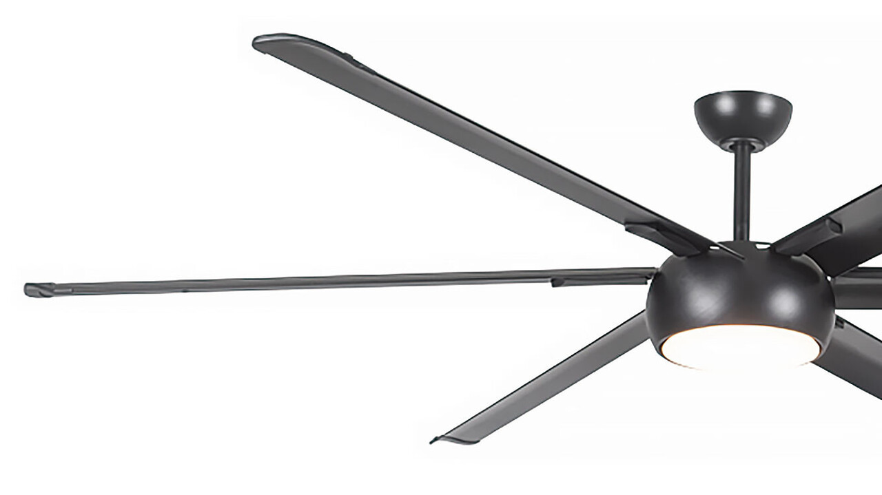 Freelight Deckenventilator Ventisei Ø 213 cm XXL schwarz Freelight Deckenventilator Ventisei Ø 213 cm XXL schwarz