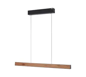 Neuhaus PURE Hängeleuchte e-Lift L 120 cm Schwarzes Holz Neuhaus PURE Hängeleuchte e-Lift L 120 cm Schwarzes Holz