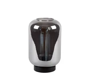 Lucide JOANET - Tischleuchte - Ø 22 cm - 1xE27 - Fumé Lucide JOANET - Tischleuchte - Ø 22 cm - 1xE27 - Fumé