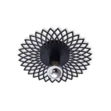 Ylumen Deckenleuchte Ombra Ø 30 cm schwarz