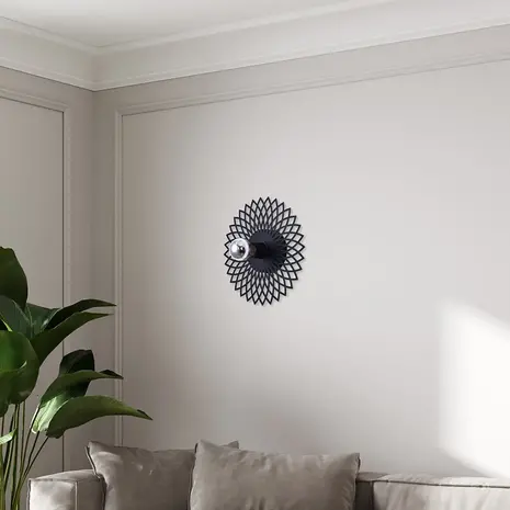 Ylumen Wandleuchte Ombra Ø 30 cm schwarz Ylumen Wandleuchte Ombra Ø 30 cm schwarz