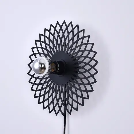 Ylumen Wandleuchte Ombra Ø 30 cm schwarz Ylumen Wandleuchte Ombra Ø 30 cm schwarz