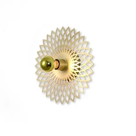 Ylumen Wandleuchte Ombra Ø 30 cm matt gold Ylumen Wandleuchte Ombra Ø 30 cm matt gold