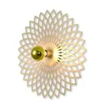 Ylumen Wandleuchte Ombra Ø 50 cm matt gold Ylumen Wandleuchte Ombra Ø 50 cm matt gold