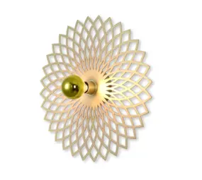 Ylumen Wandleuchte Ombra Ø 50 cm matt gold Ylumen Wandleuchte Ombra Ø 50 cm matt gold