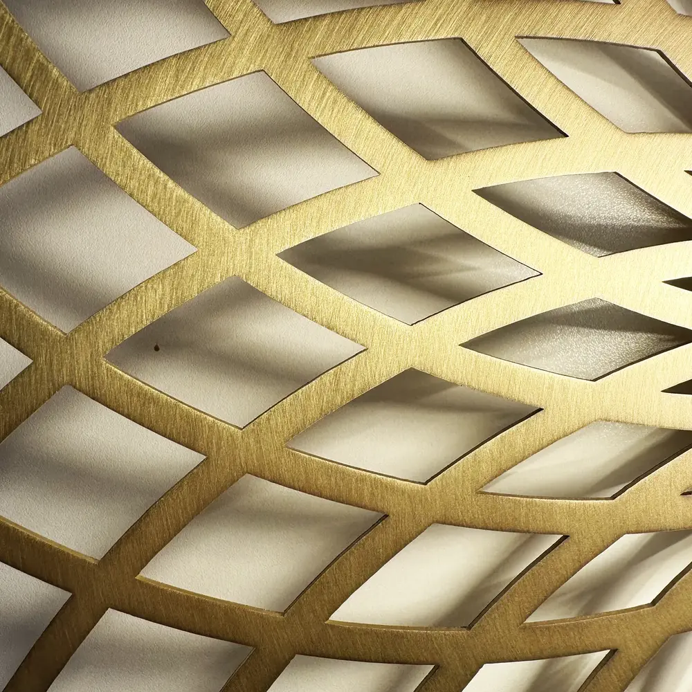 Ylumen Wandleuchte Ombra Ø 50 cm matt gold Ylumen Wandleuchte Ombra Ø 50 cm matt gold