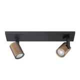 Highlight Spot HALO 2-Licht Balken bronze schwarz Highlight Spot HALO 2-Licht Balken bronze schwarz
