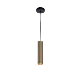 Highlight Pendelleuchte Perugia 1 Licht bronze schwarz