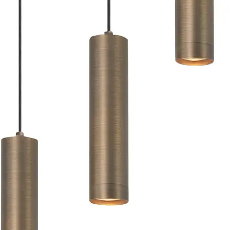 Highlight Hängeleuchte Perugia 5 Licht Ø 35 cm Bronze schwarz Highlight Hängeleuchte Perugia 5 Licht Ø 35 cm Bronze schwarz