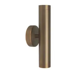 Highlight Wandleuchte Perugia 2 Licht H 28 cm Bronze schwarz Highlight Wandleuchte Perugia 2 Licht H 28 cm Bronze schwarz