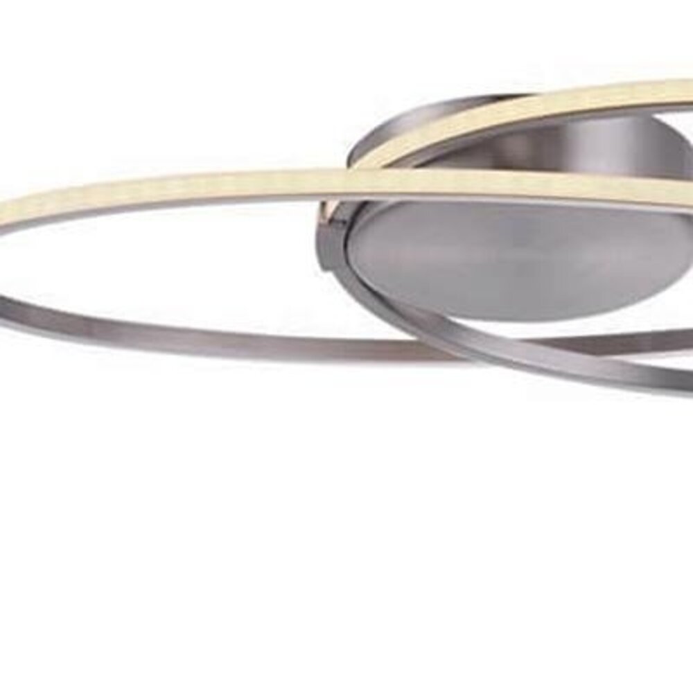 Freelight Deckenleuchte Ophelia mattchrom oval klein Freelight Deckenleuchte Ophelia mattchrom oval klein