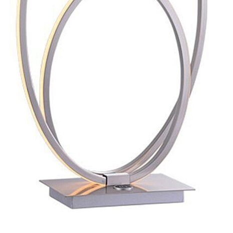 Freelight Tischleuchte Ophelia matt verchromt oval Freelight Tischleuchte Ophelia matt verchromt oval