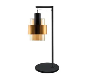 Freelight Tischleuchte Chiasso H 60 cm Schwarz Gold Freelight Tischleuchte Chiasso H 60 cm Schwarz Gold
