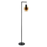 Freelight Stehleuchte Chiasso H 170 cm Schwarz Gold Freelight Stehleuchte Chiasso H 170 cm Schwarz Gold
