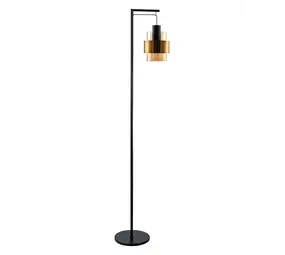 Freelight Stehleuchte Chiasso H 170 cm Schwarz Gold Freelight Stehleuchte Chiasso H 170 cm Schwarz Gold