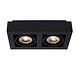 Lucide ZEFIX - Deckenstrahler - LED Dim to warm - GU10 (ES111) - 2x12W 2200K/3000K - Schwarz Lucide ZEFIX - Deckenstrahler - LED Dim to warm - GU10 (ES111) - 2x12W 2200K/3000K - Schwarz