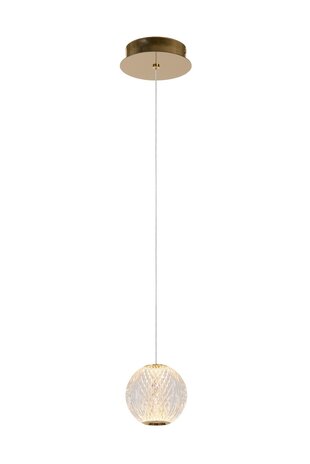 Lucide CINTRA - Hängeleuchte - Ø 14 cm - LED - 1x5,7W 2700K - Transparent Lucide CINTRA - Hängeleuchte - Ø 14 cm - LED - 1x5,7W 2700K - Transparent