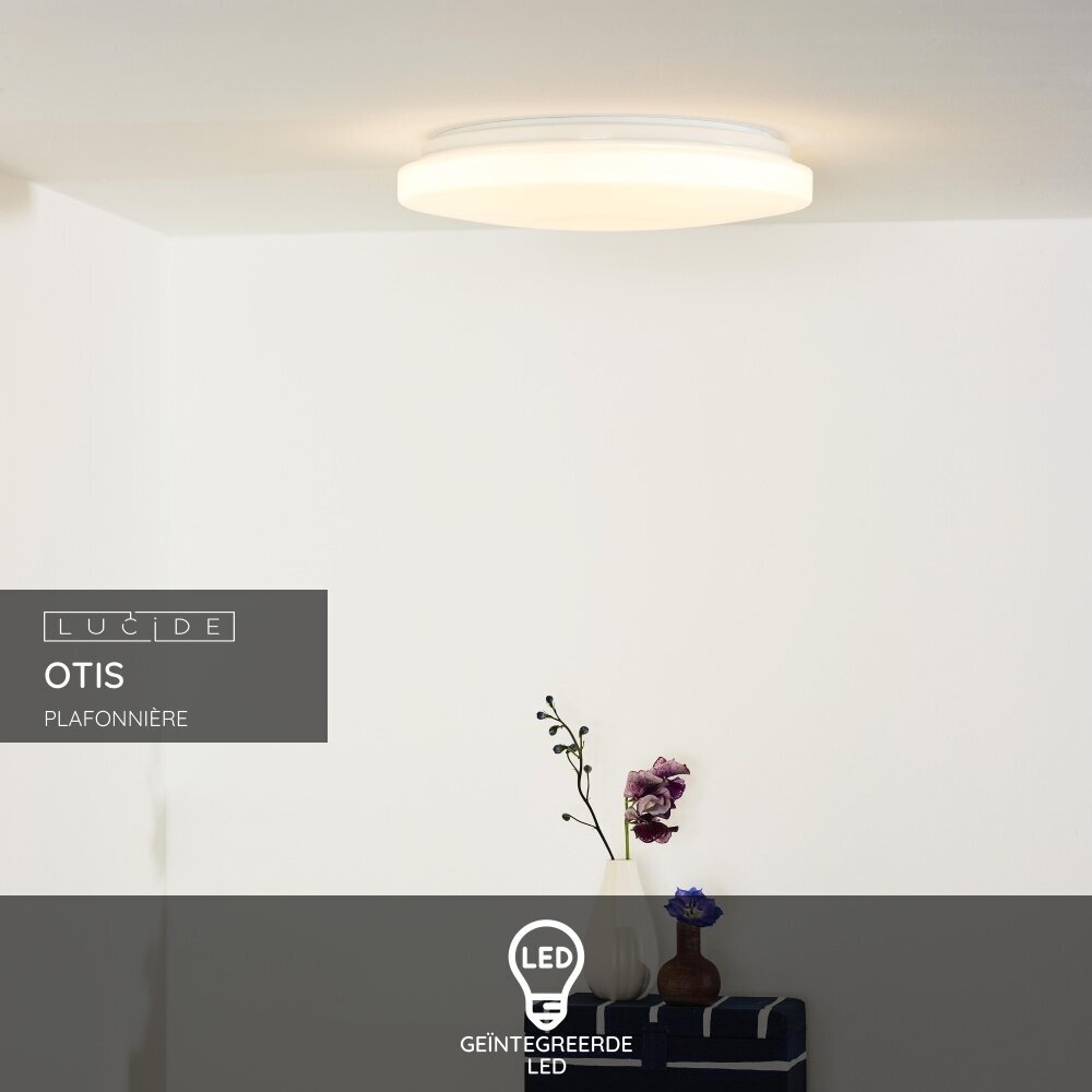Lucide OTIS - Deckenleuchte - Ø 34 cm - LED - 1x24W 3000K - Opal Lucide OTIS - Deckenleuchte - Ø 34 cm - LED - 1x24W 3000K - Opal
