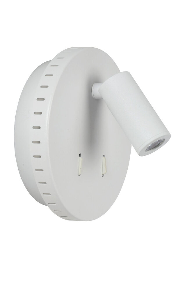 Lucide BENTJER - Bettleuchte / Wandleuchte - Ø 14 cm - LED - 3000K - Weiß Lucide BENTJER - Bettleuchte / Wandleuchte - Ø 14 cm - LED - 3000K - Weiß