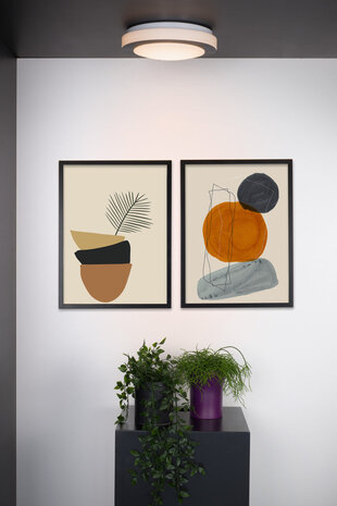 Lucide DIMY - Deckenleuchte Bad - Ø 28,6 cm - LED 3 StepDim - 1x12W 3000K - IP21 - Schwarz Lucide DIMY - Deckenleuchte Bad - Ø 28,6 cm - LED 3 StepDim - 1x12W 3000K - IP21 - Schwarz