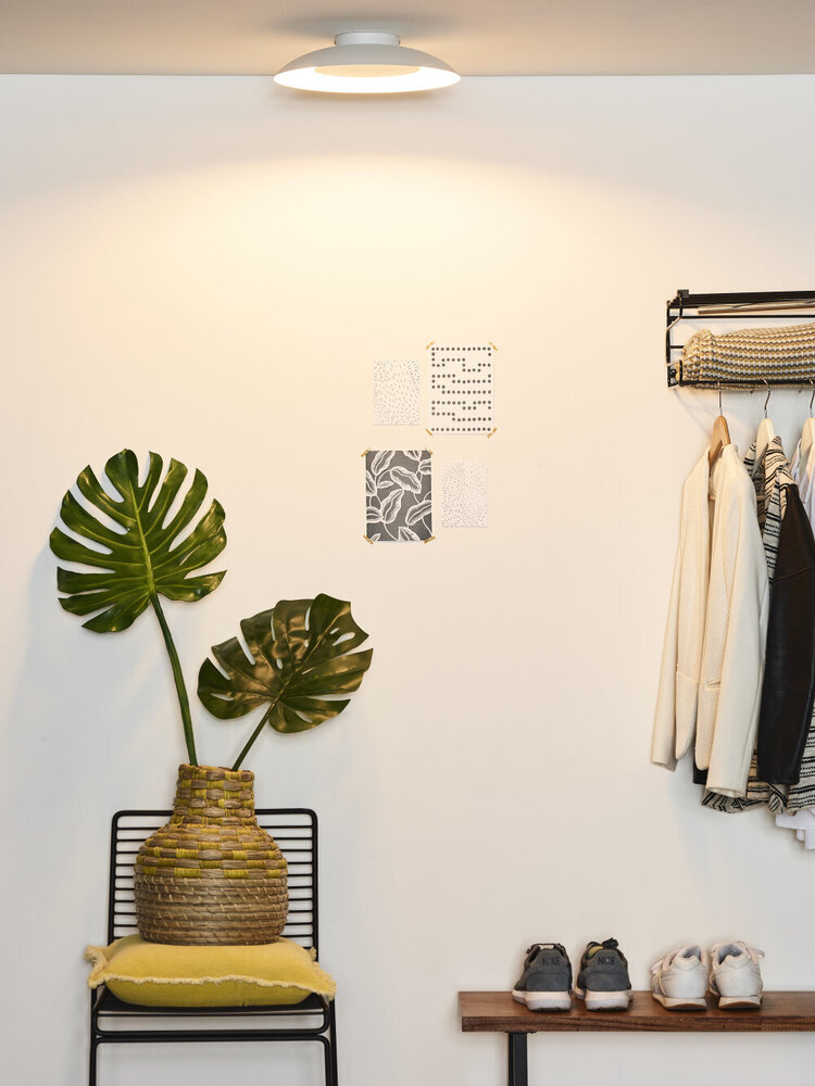 Lucide FOSKAL - Deckenleuchte - Ø 34,5 cm - LED - 1x12W 2700K - Weiß Lucide FOSKAL - Deckenleuchte - Ø 34,5 cm - LED - 1x12W 2700K - Weiß